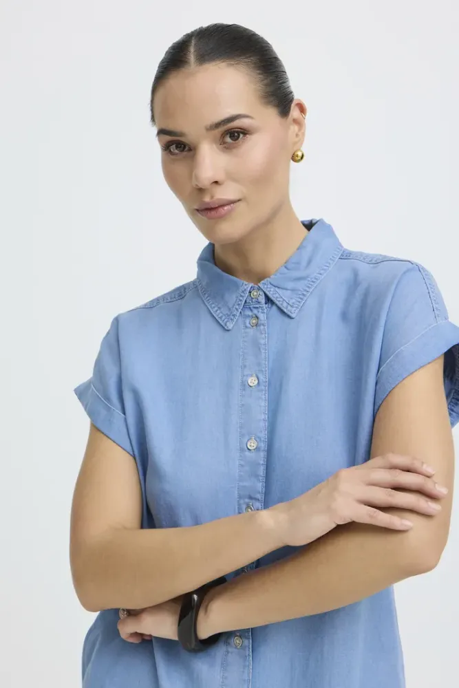 Hovedbilde BYKosmo Shirt Dress 20818786 - Light Blue Denim 200460