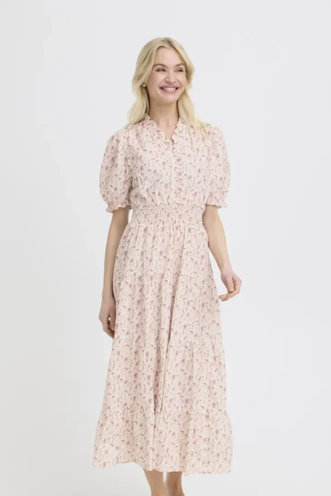 Hovedbilde BYIuania Long Dress 20819252 - Pink Wildflower 900009886
