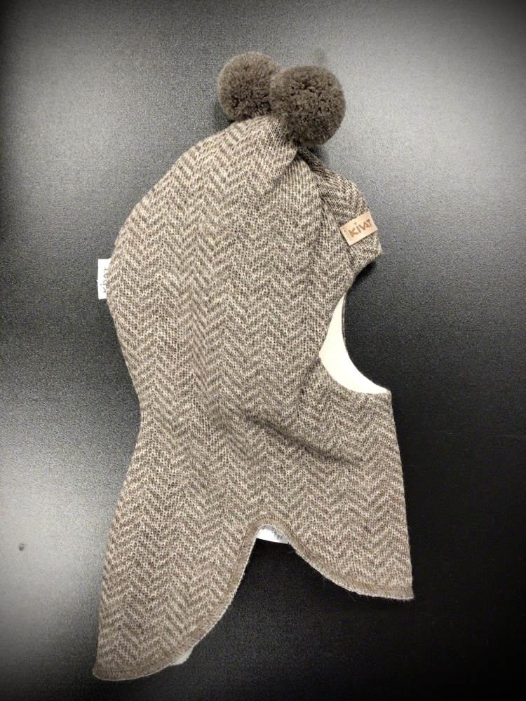 Hovedbilde Kivat Ull Halslue 503 - Brun/Beige 74U/12U