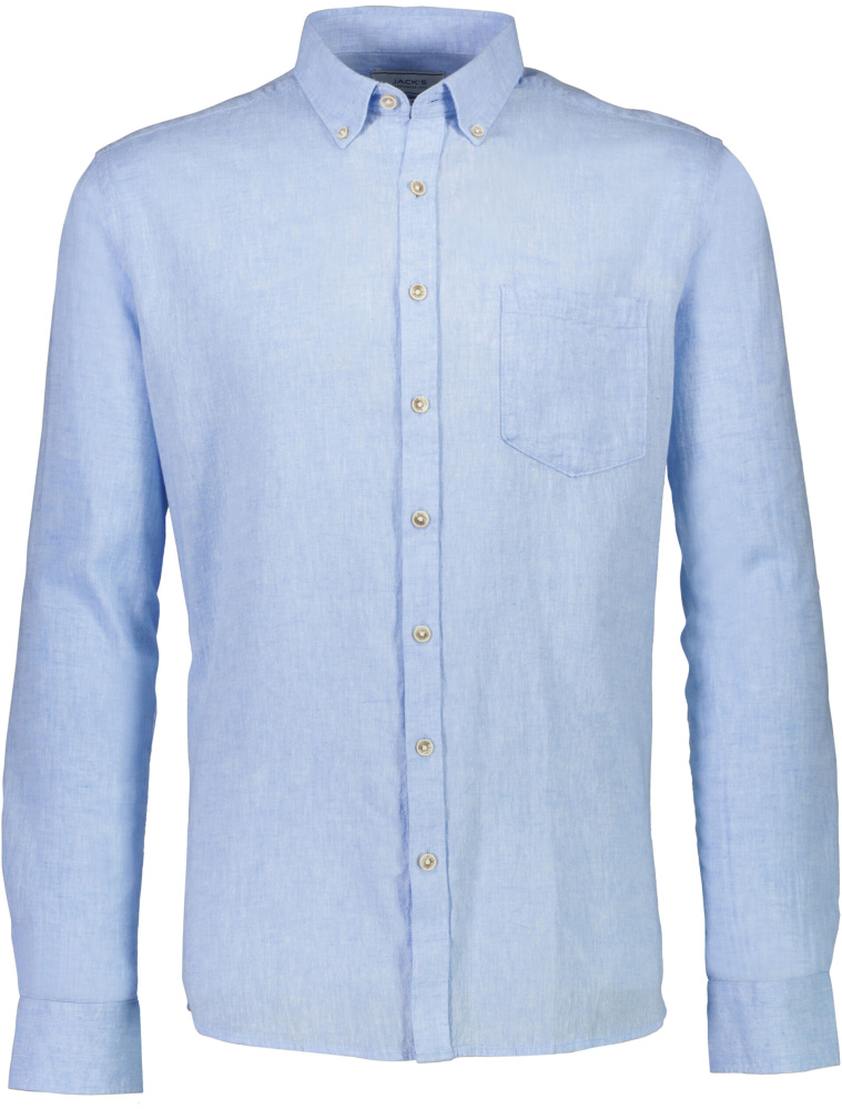 Hovedbilde Jack´s Cotton/linen LS Shirt 3-210076 - Sky Blue