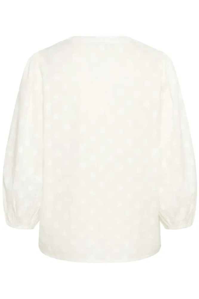 Hovedbilde Kaenya blouse 3/4 10510755 - 110602 chalk