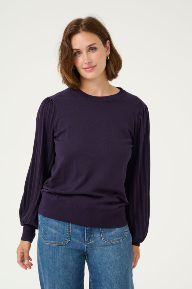 Hovedbilde KALone Knit Pullover 10507905 - Dawn Purple 106557