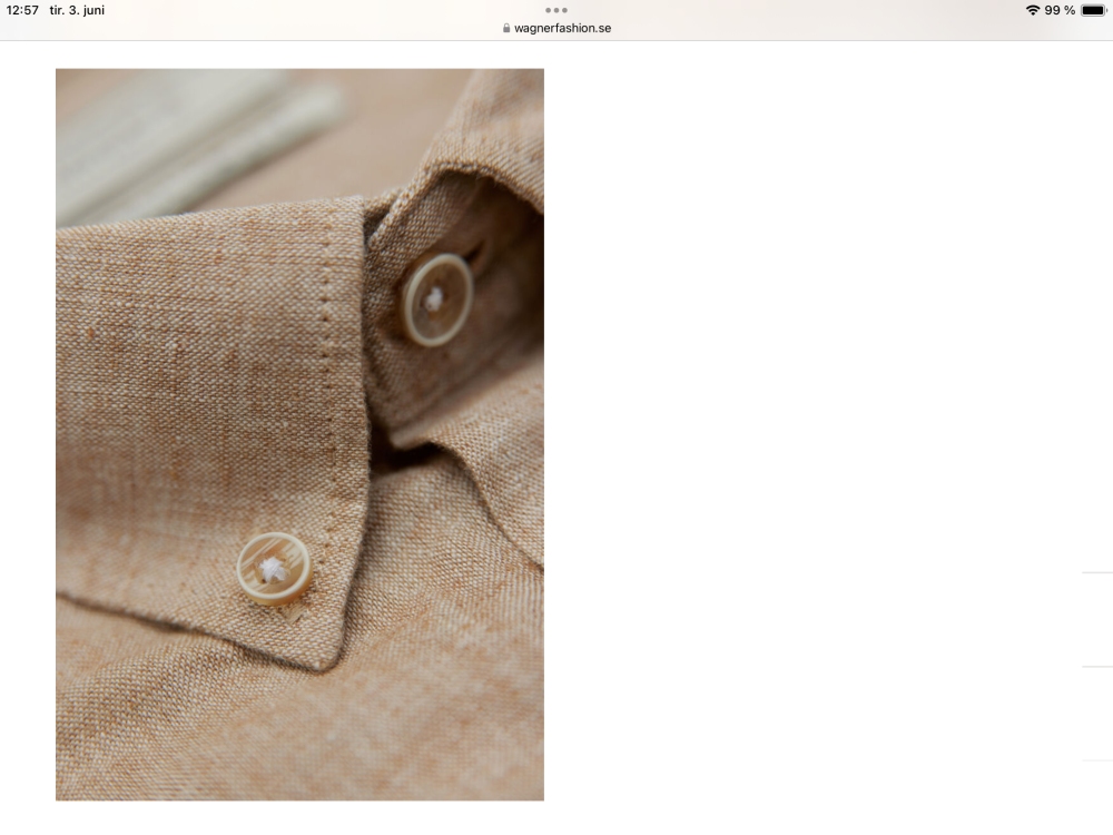 Hovedbilde JACK`S Cotton/linen Shirt 3-210075 - Sand