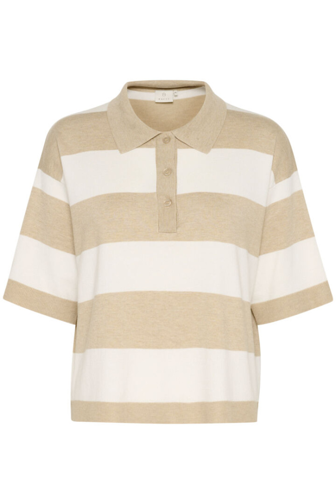 Hovedbilde KAlizza Polo Knit 10509932 - Feather Gray Melange 107548