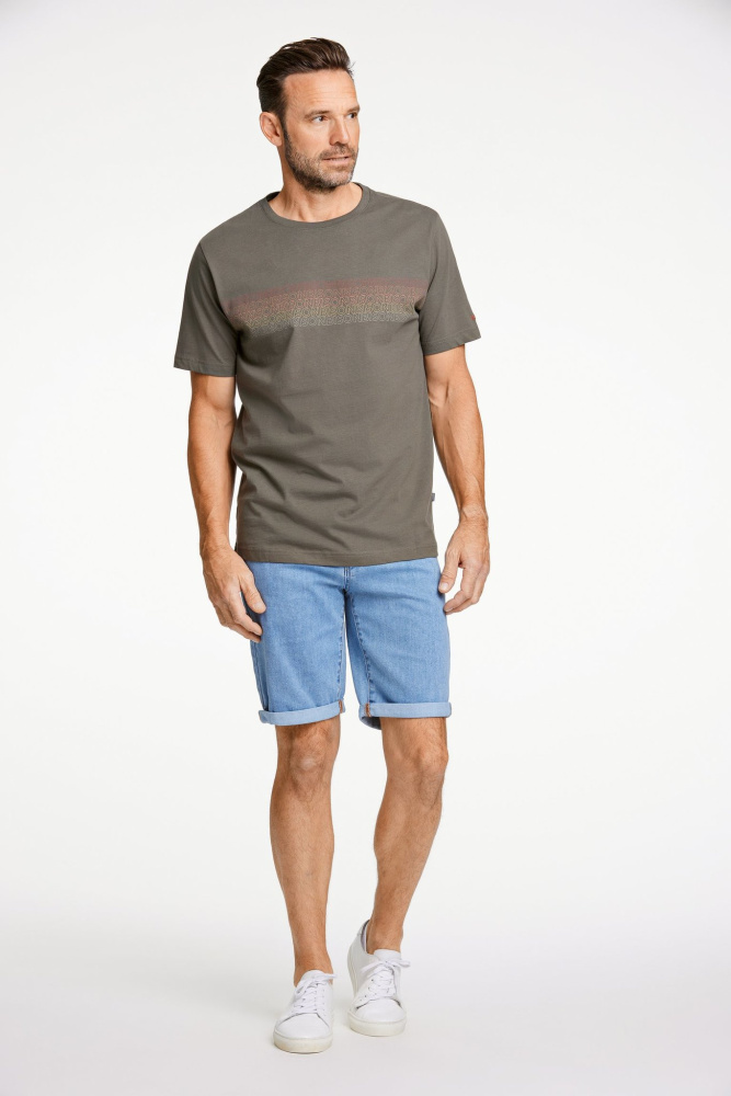 Hovedbilde BISON O-neck Tee 80-400112 - Army Green