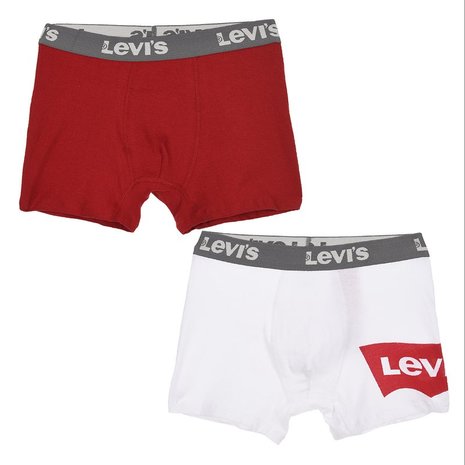 Hovedbilde LEVIS Boxere - Hvit/rød - 9L0144-001