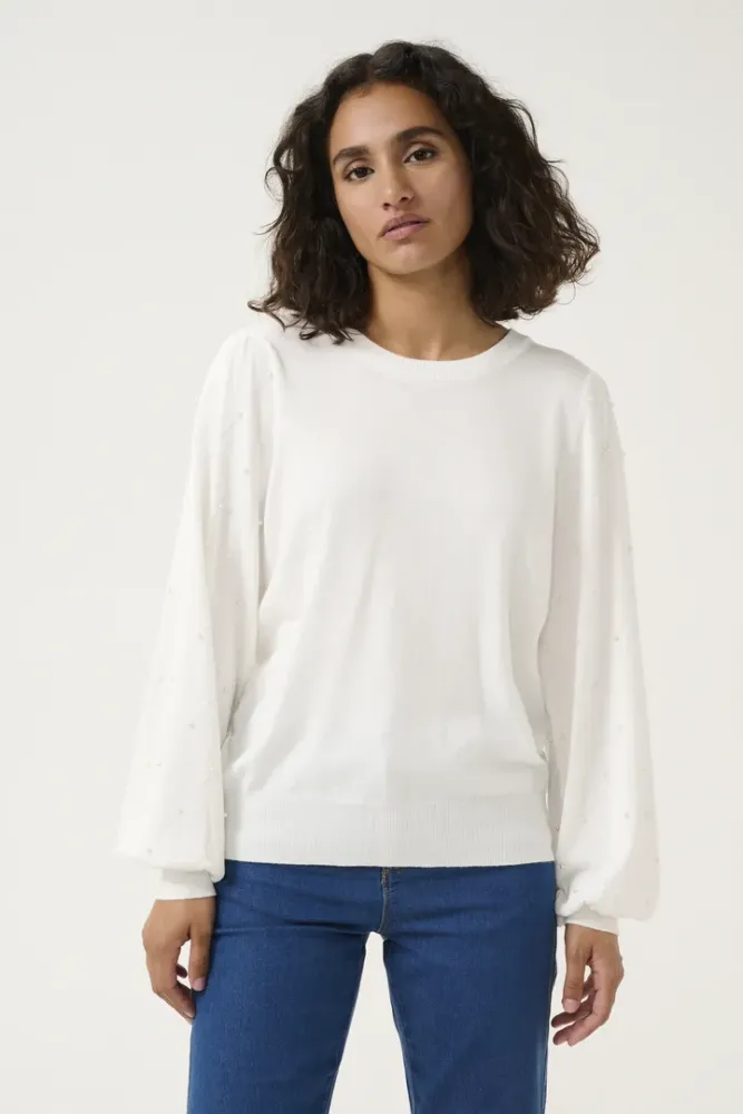 Hovedbilde KAKaren Pullover 10509470 - Chalk 110602