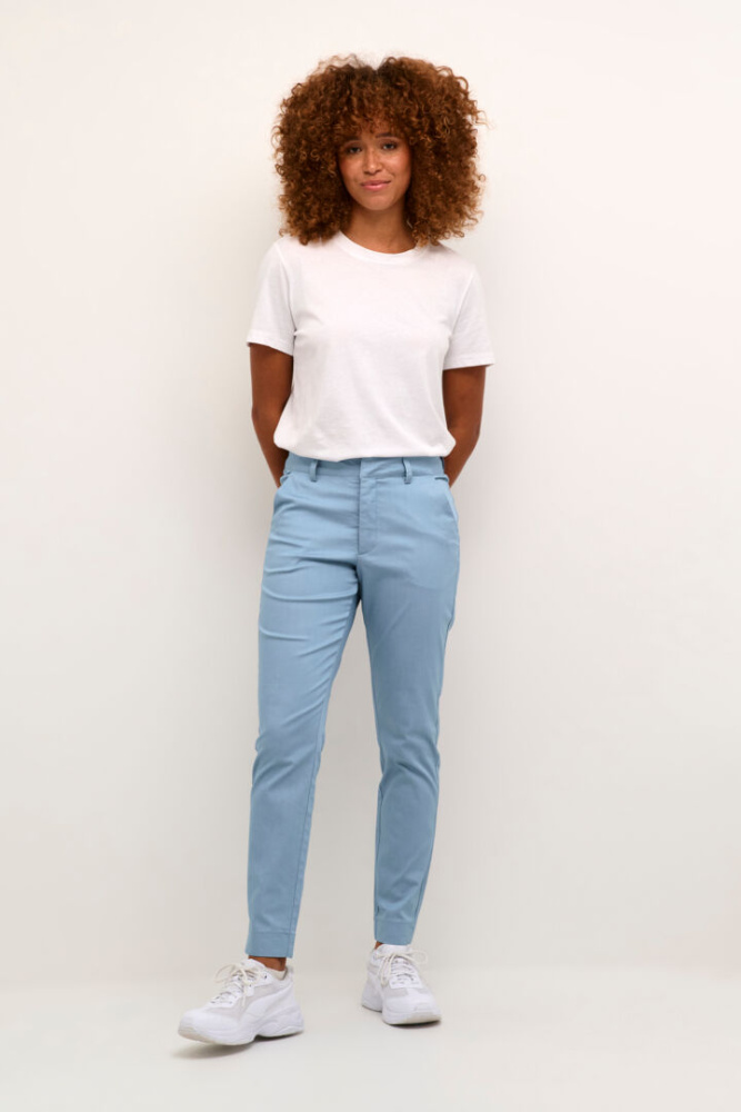 Hovedbilde KAlea Chino Pants 10505191 - Faded Denim 174021