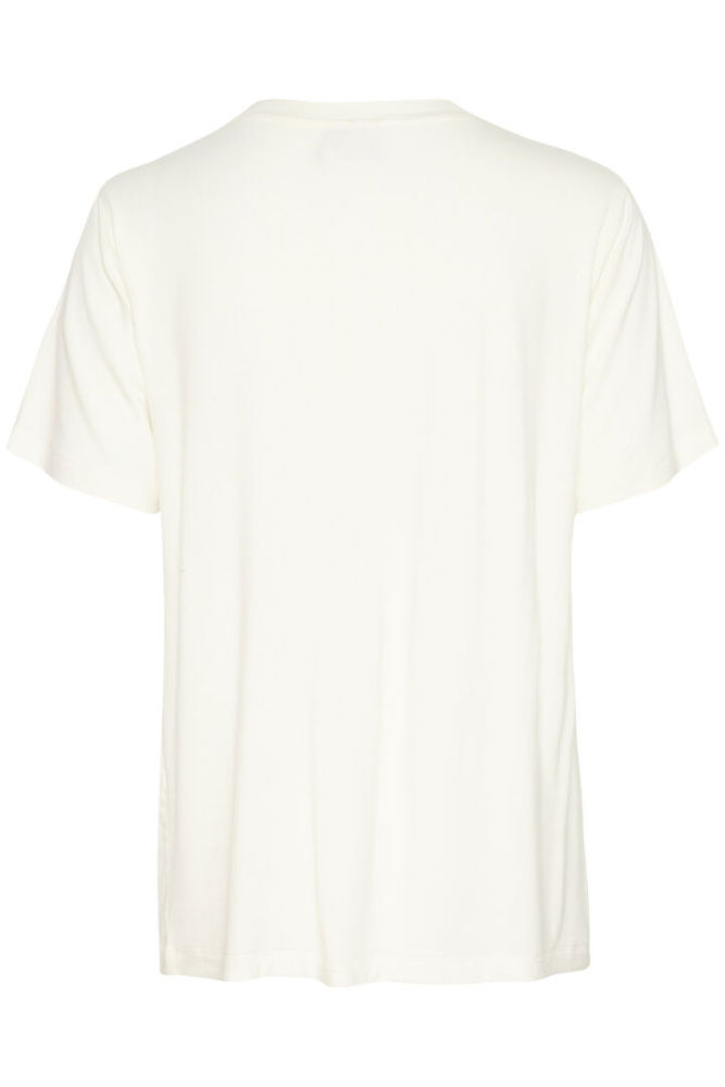 Hovedbilde KAFrida O-neck Tee 10508580 - Chalk 110602