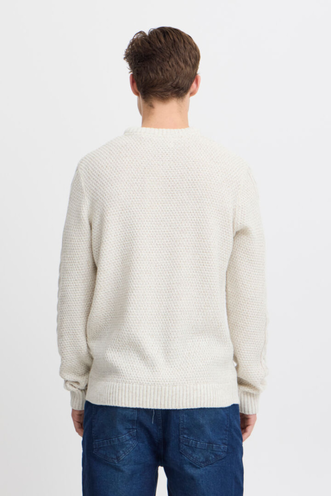 Hovedbilde Blend Knit Pullover 20717439 - Vanilla Ice 110104