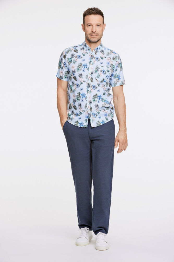 Hovedbilde JACK`S Cotton/linen Shirt 3-210129 - Blue/Green