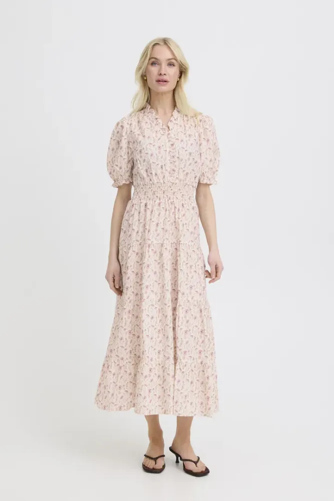 Hovedbilde BYIuania Long Dress 20819252 - Pink Wildflower 900009886