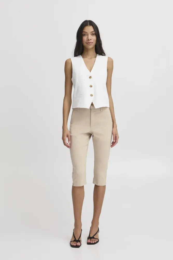 Hovedbilde BYDixi Capri Pants 20817288 - Humus 151304