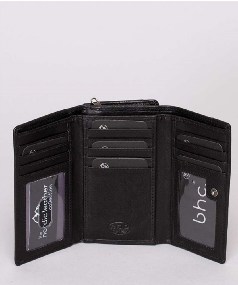 Hovedbilde BHC Nordic leather wallet flap medium - BHC1406
