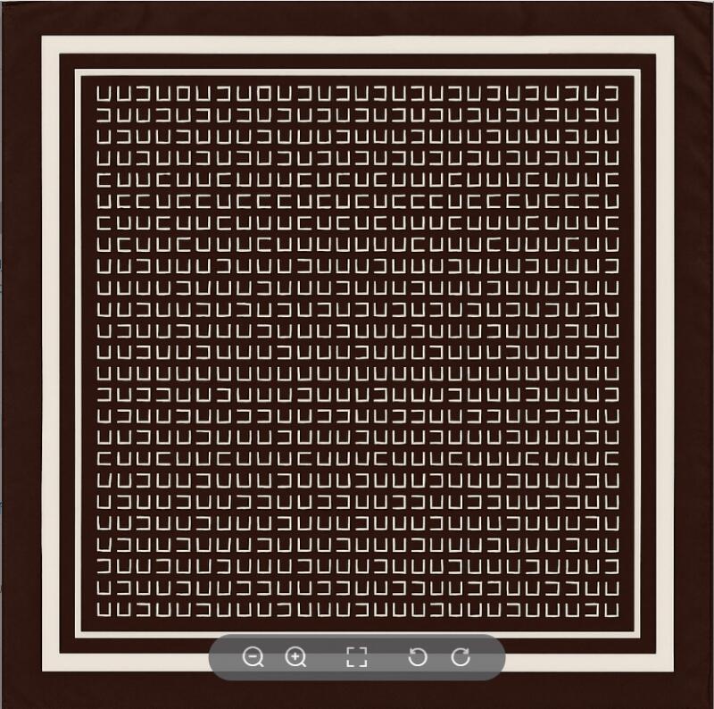 Hovedbilde Intex «Silkeskjerf» 780618 - 70x70 Brun