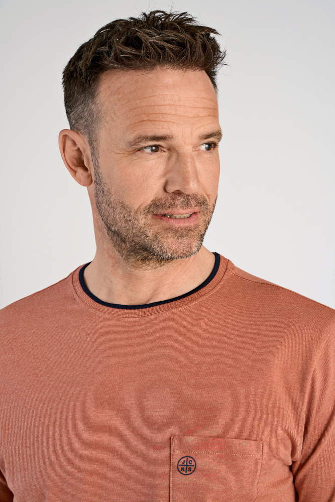 Hovedbilde JACK´S O-neck T-shirt 3-400086 - Dark Clay