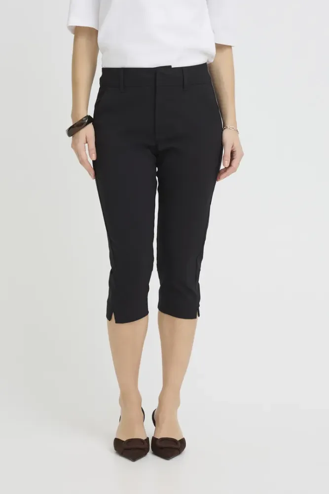 Hovedbilde BYDixi Capri Pants 20817288 - Black 200451