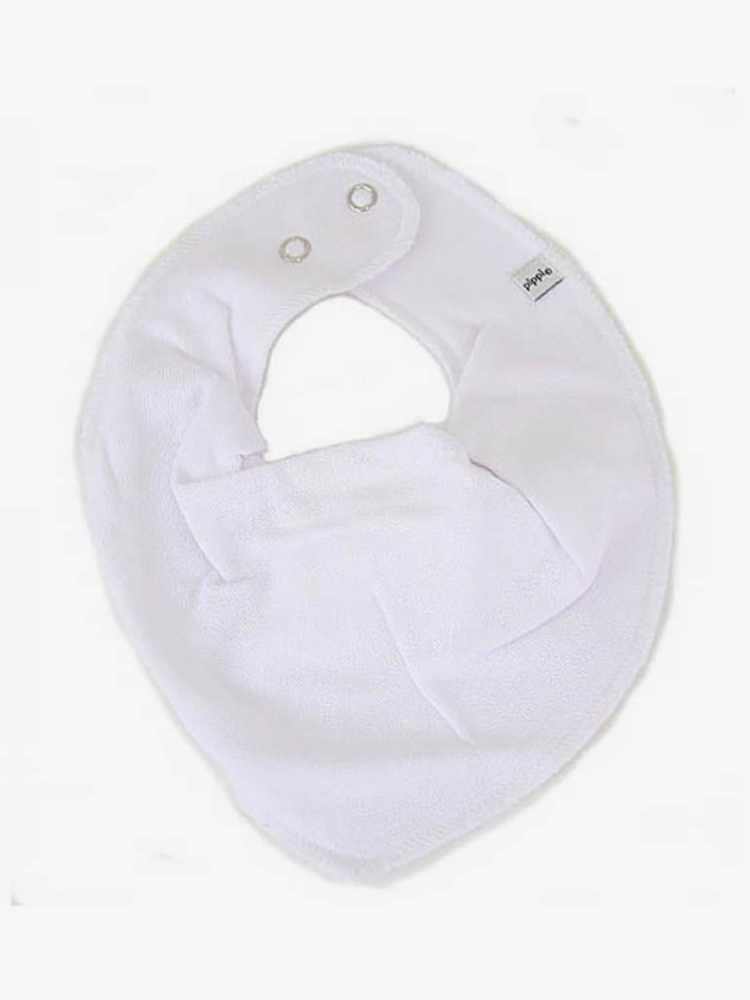 Hovedbilde PIPPI Bandana Bib 1402 - White 100