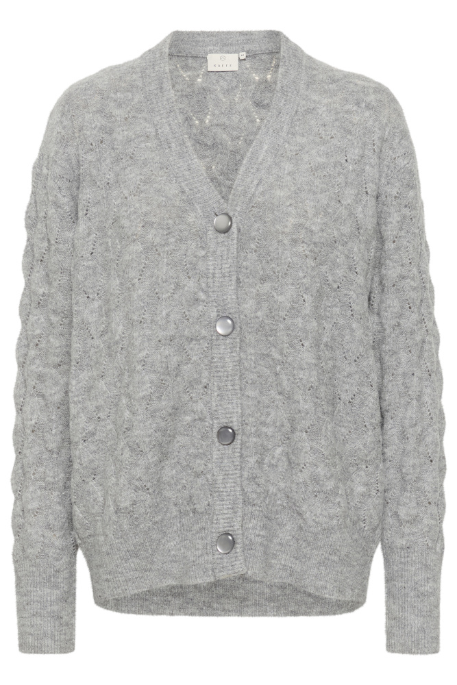 Hovedbilde KAMalene Cardigan 10508764 - Grey Melange 100123