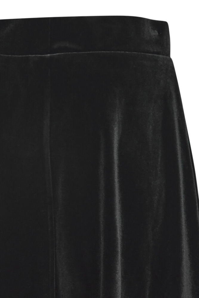 Hovedbilde BYPerlina Velour Skirt 20815934 - Black 200451