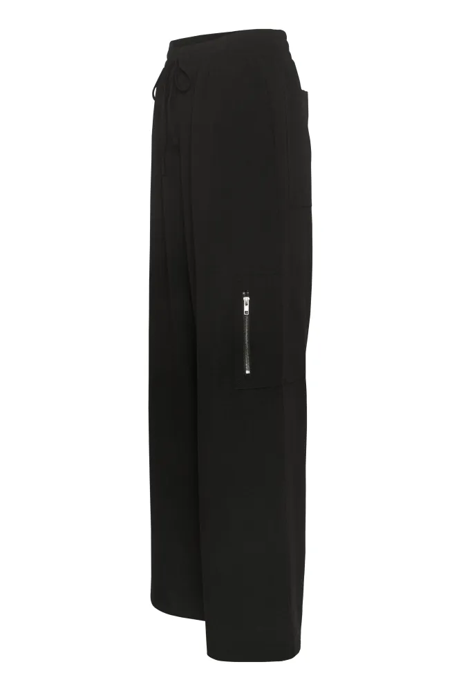 Hovedbilde KAElenor Wide Pants 10508792 - Black Deep 100121