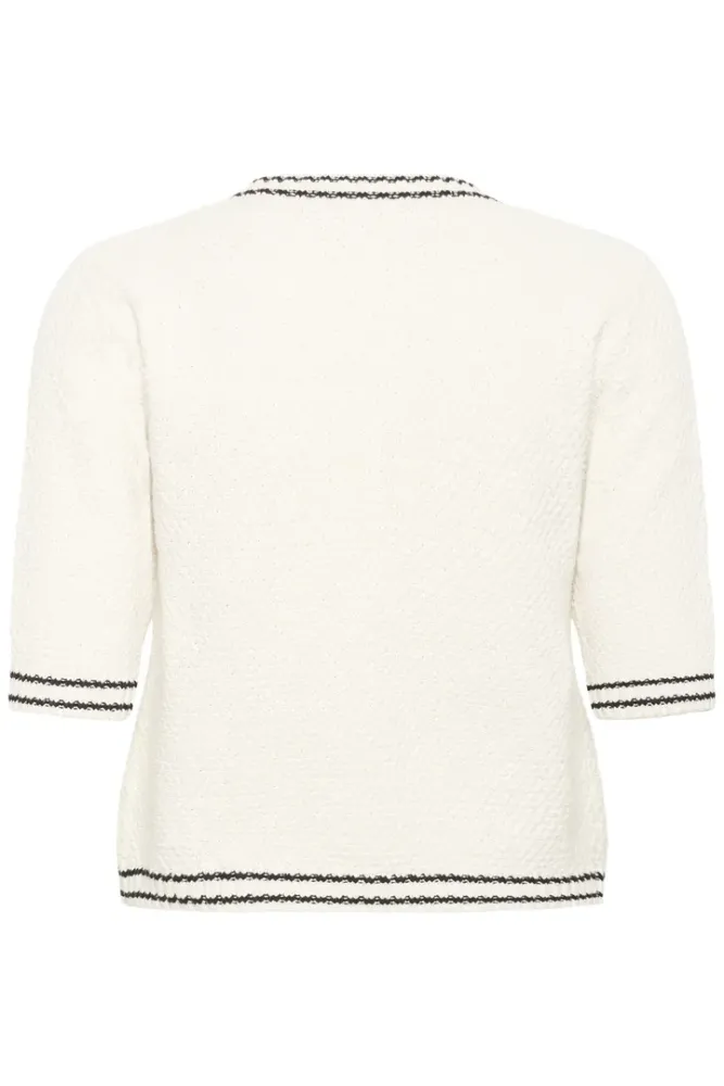 Hovedbilde KA Coco Knit Cardigan 10511468 - Chalk 110602