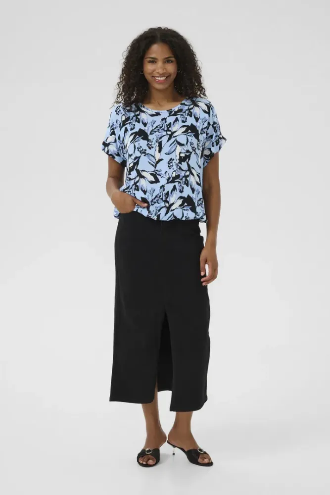 Hovedbilde KAAmber Blouse 10508257 - Blue Graphic 107938