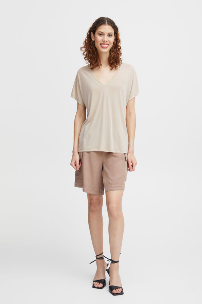 Hovedbilde BYPerl Bat T-shirt 20814646 - Cement 140708