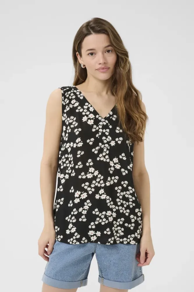 Hovedbilde Kaffe Amber Top 10508255 - Printed 107561