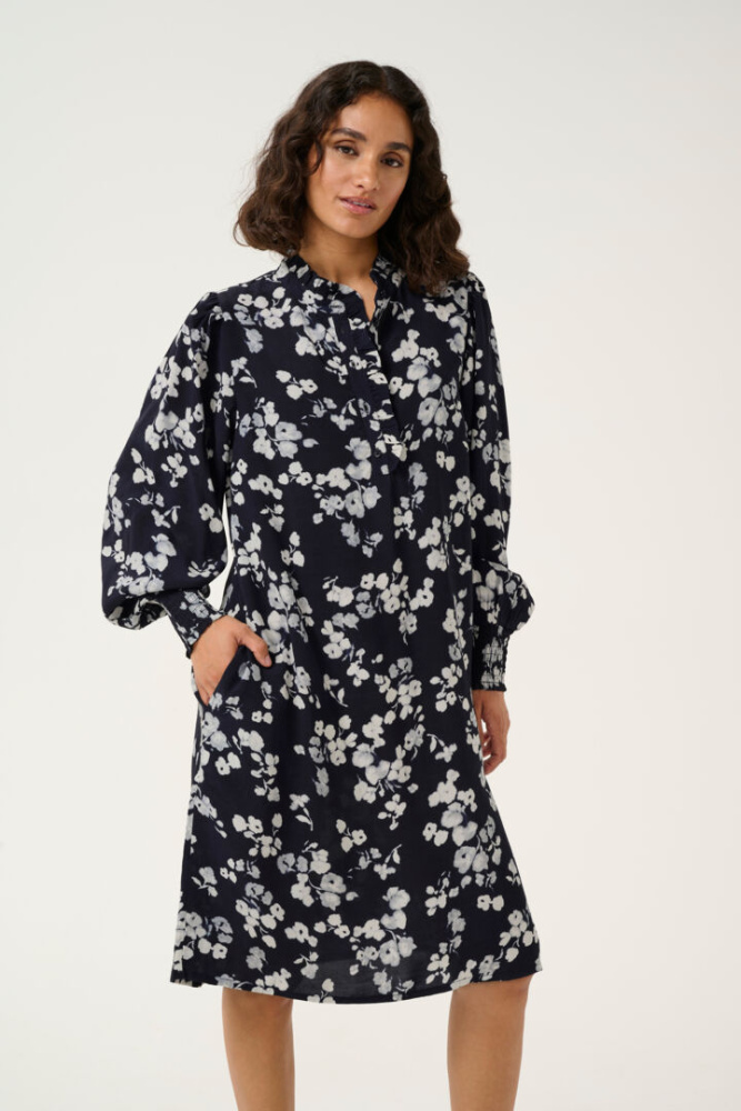 Hovedbilde KAAlice Dress 10509404 - Marine Flower 106800