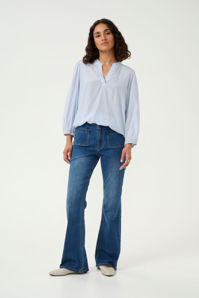 Hovedbilde KASinem Flared Jeans 10508464 - Medium Blue Denim 102272