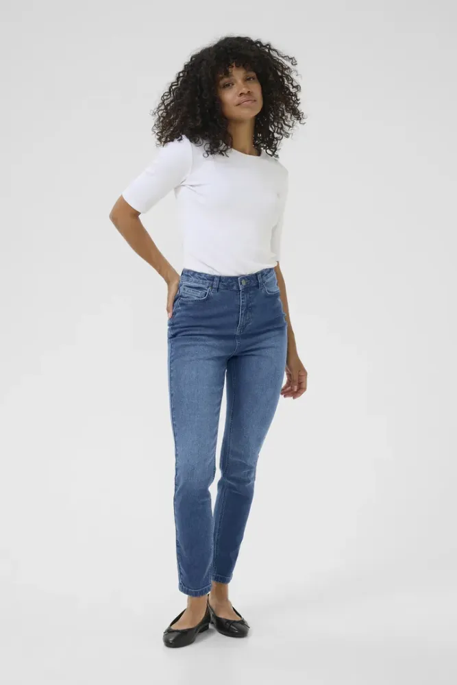 Hovedbilde Kawillow ham slim jeans 10510714-dark dark blue denim