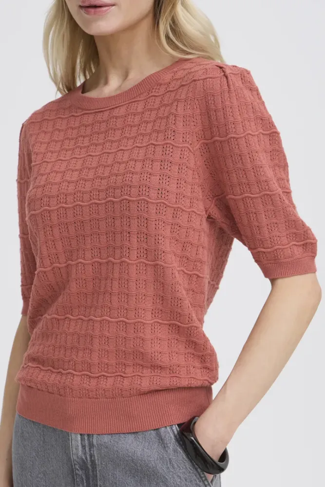 Hovedbilde BYMulina Jumper 20818686 - Marsala 181438
