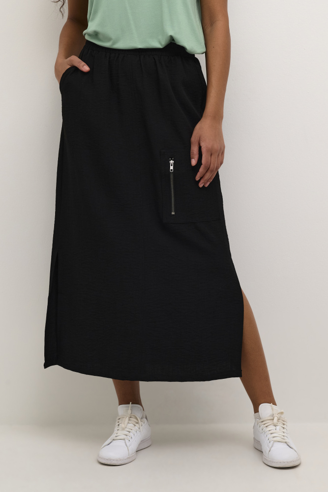 Hovedbilde KAElenor Long Skirt 10508796 - Black Deep 100121