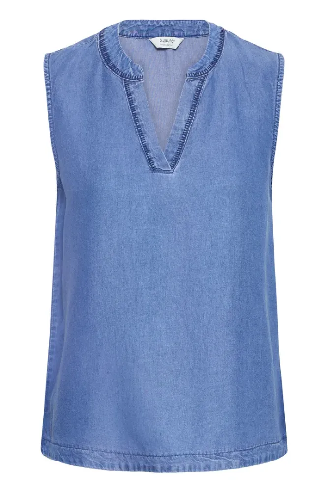Hovedbilde BYKosmo Top 20818794 - Mid Blue Denim 200461