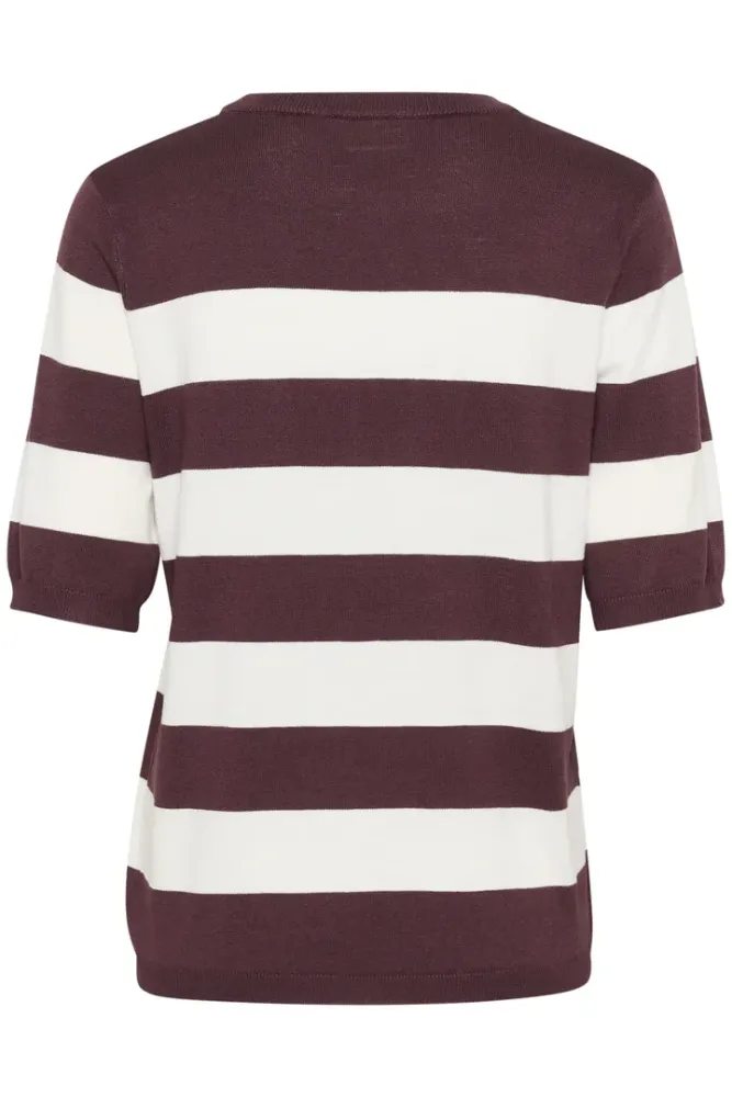 Hovedbilde KALizza O-neck Pullover 10508410 - Fudge/Chalk 107923