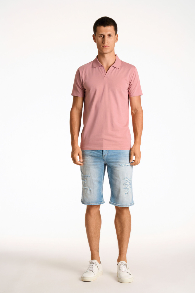 Hovedbilde Lindbergh polo shirt 30-404036 - Dusty Rose