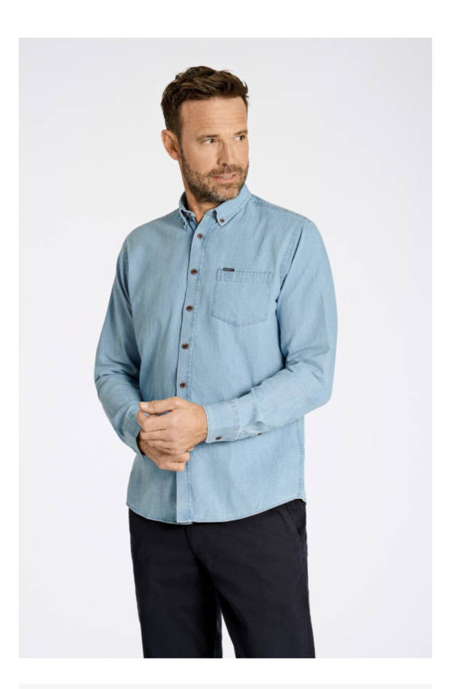 Hovedbilde Bison Denim Shirt 80-202282 - Light Blue