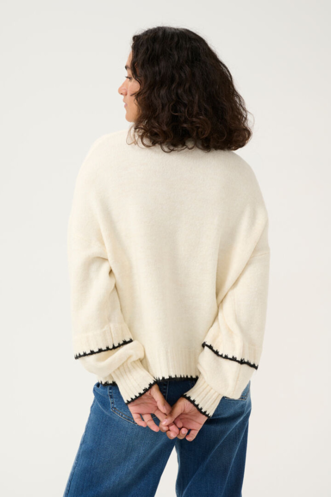 Hovedbilde KAVilli Knit Pullover 10509549 - Chalk Melange 1106021