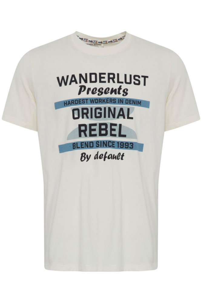Hovedbilde Blend Tee 20717324 - Vanilla Ice 110104