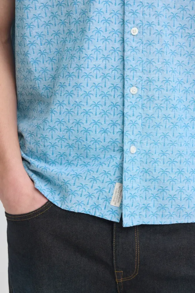 Hovedbilde Blend Aban Shirt 20720631 -  Lichen Blue 900006038