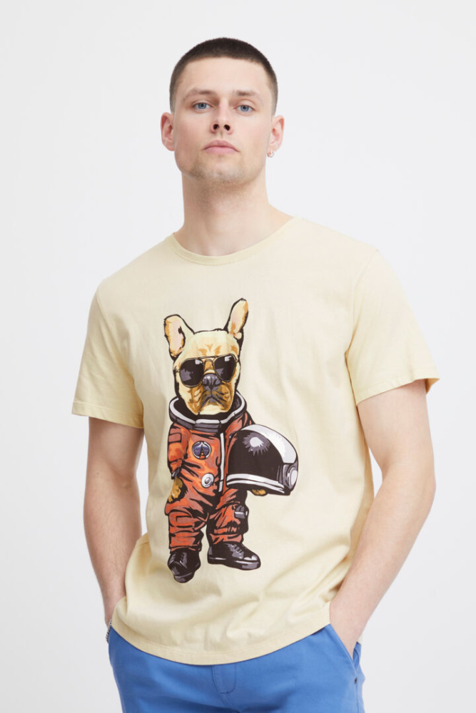 Hovedbilde Blend Tee 20716837 - Oyster Gray 141107