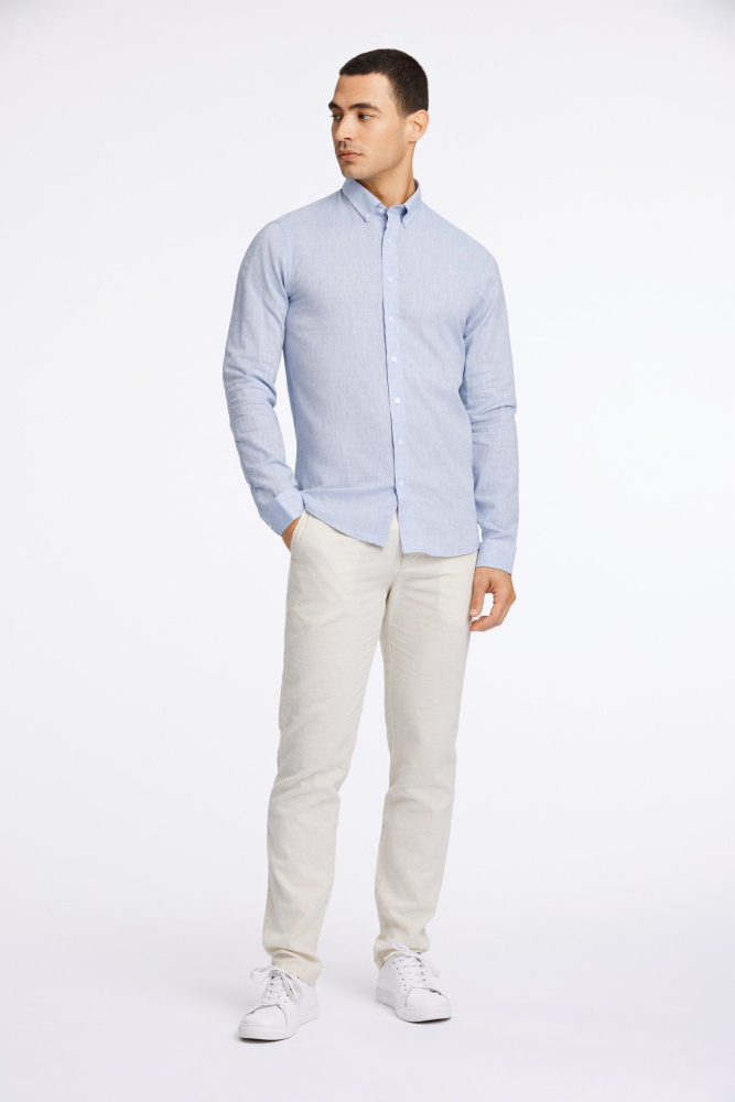 Hovedbilde LINDBERGH Cotton/Linen Shirt 30-203344 - Light Blue
