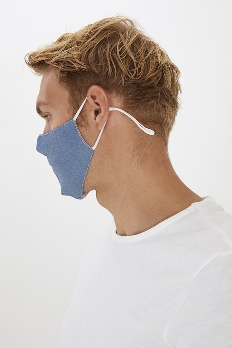 Hovedbilde BLEND Fashion Mask (NOT MEDICAL) - Denim Middle Blue 200291 - 20