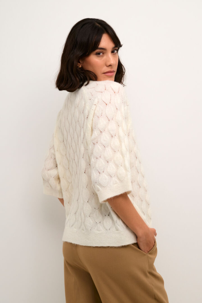 Hovedbilde KAMalene Knit Pullover 10508763 - Chalk 110602
