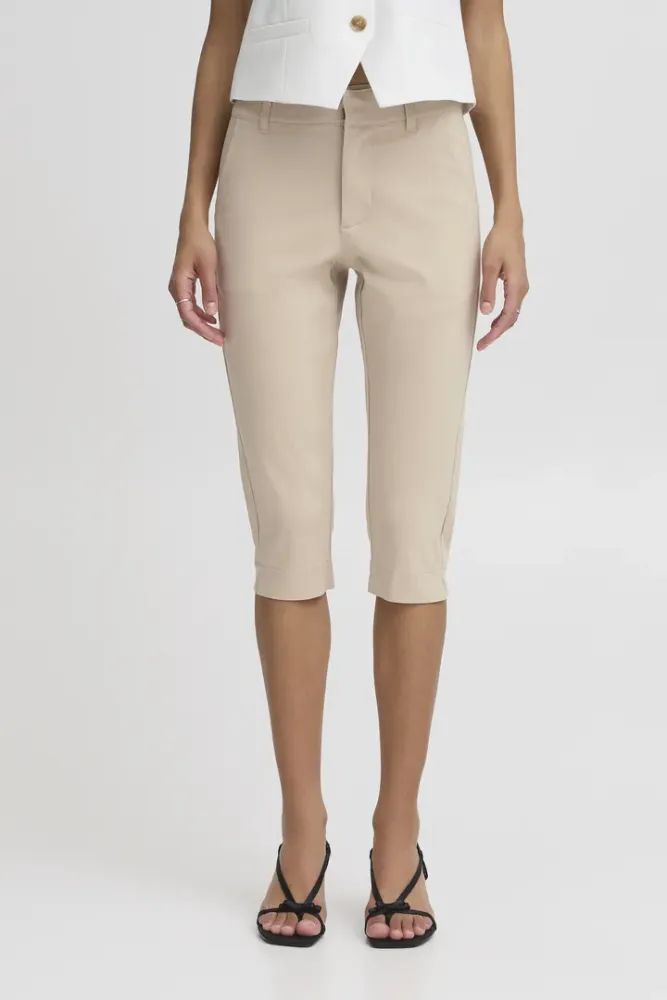 Hovedbilde BYDixi Capri Pants 20817288 - Humus 151304