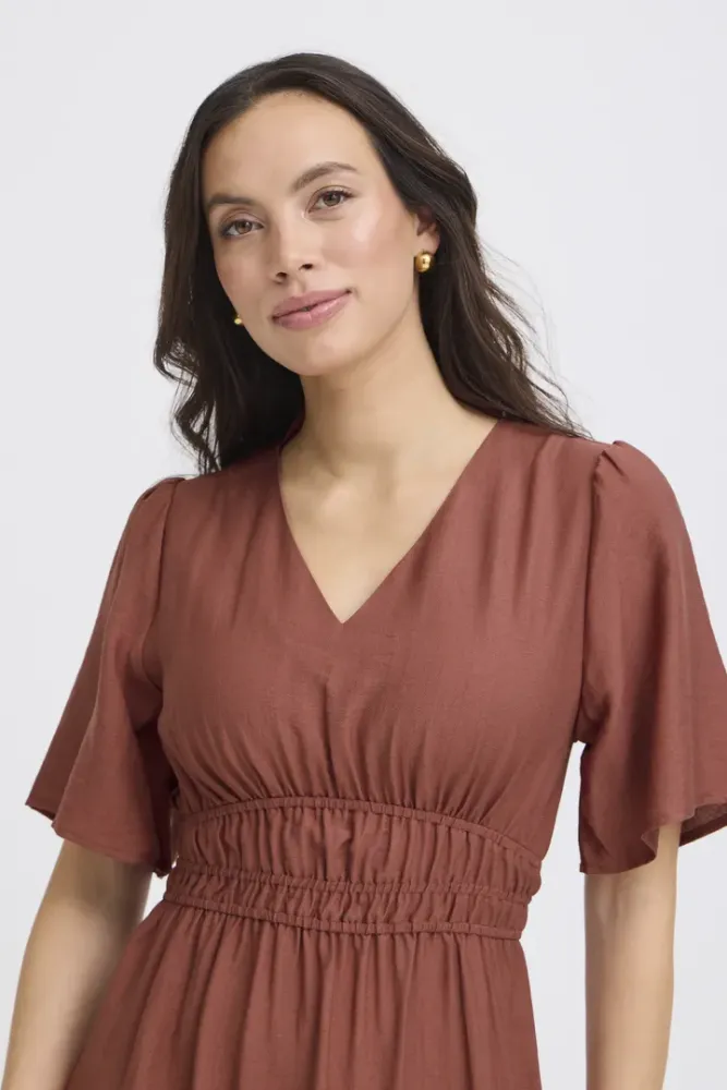 Hovedbilde BYIggy Dress 20818852 - Marsala 181438