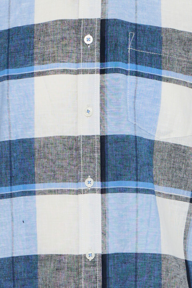 Bilde av FQ1924 Linen Shirt 21900752 - Silver Lake Blue 174030