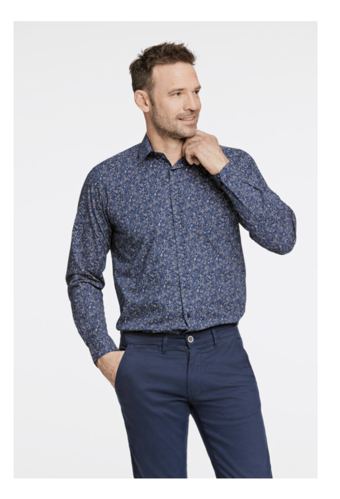 Hovedbilde Jack`s Shirt 3-220234 - Blue/Grey Leafs