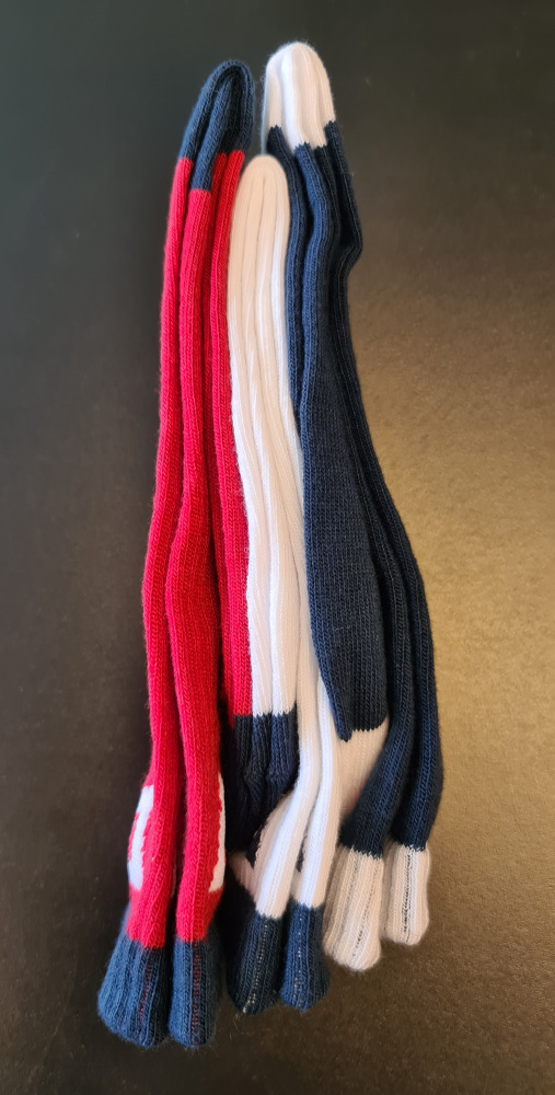 Hovedbilde LEVIS 3pk sokker høy - Marine/Hvit/Rød WL0079-U09